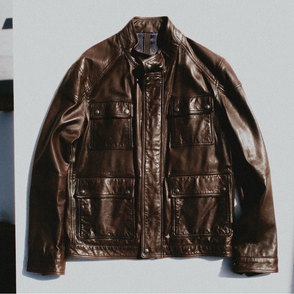 Massimo Dutti Leather jacket